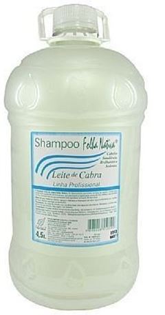 Shampoo Folha Nativa Leite de Cabra Galão 4,5L