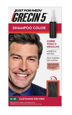 Shampoo Color Grecin 5 Castanho Escuro