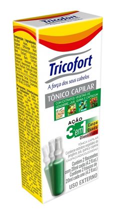 Tônico Capilar Tricofort 3 em 1
