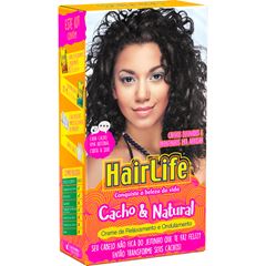 Creme para Alisamento Hair Life Embelleze 180 gr Cacho & Natural  