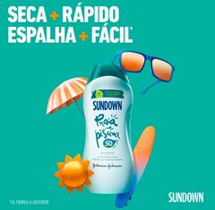 Protetor Solar Sundown Praia e Piscina 200 ml FPS 50 
