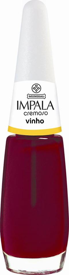 Esmalte Impala Cremoso Sem Blister 7,5 ml Vinho