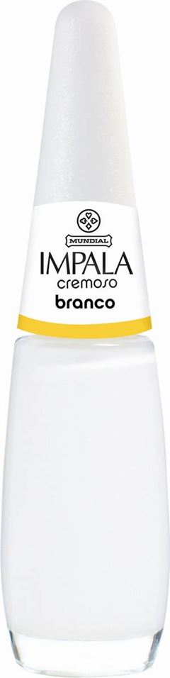 Esmalte Impala Cremoso Sem Blister 7,5 ml Branco