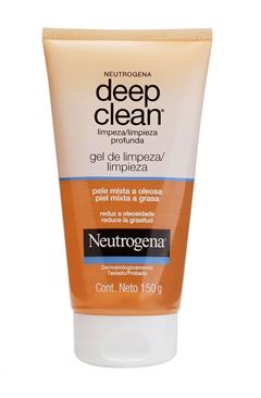 Gel de Limpeza Facial Neutrogena 150 gr Deep Clean 