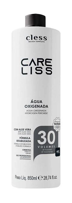 Água Oxigenada Cless Care Liss 850 ml 30 Volumes