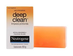 Sabonete Facial Neutrogena 80 gr Deep Clean 