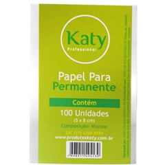 Papel Permanente Katy | Com 100 Unidades