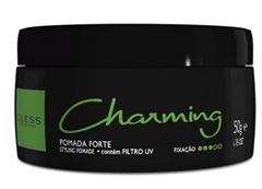 Pomada Modeladora Charming Efeito Matte 50 gr Fixação Forte