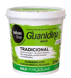 Kit Salon Line Guanidina 215 gr Mild Cabelos Finos e Delicados