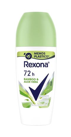 Desodorante Roll On Antitranspirante Rexona 50 ml Bamboo & Aloe Vera