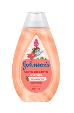 Shampoo Johnson´s Baby 400 ml Cachos dos Sonhos