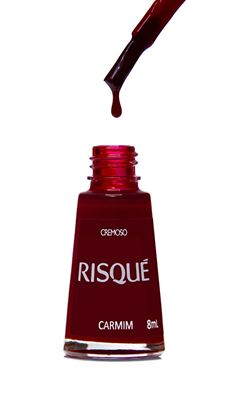 Esmalte Risqué 8 ml Carmim 