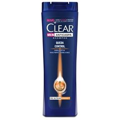 Shampoo Anticaspa Clear Men 400 ml Queda Control 