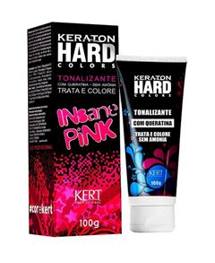 Tonalizante Keraton Hard Color 100 gr Insane Pink