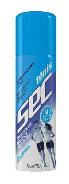 Talco Desodorante Pés Tênis Sec Aero 100 gr Tradicional