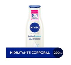 Locão Hidratante Nivea Lotion Express 200 ml Pele Normal a Seca