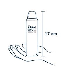 Desodorante Aerosol Antitranspirante Dove Men Care 150 ml Proteção Total