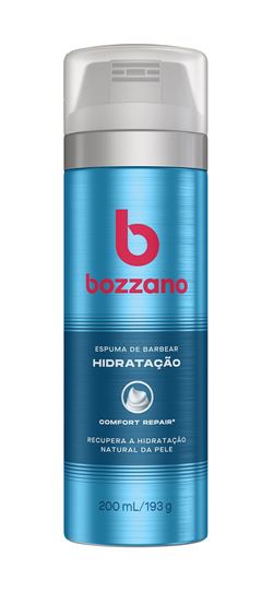 Espuma de Barbear Bozzano 200 ml Hidratação