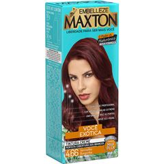 Coloração Maxton Kit Prático Vermelho Borgonha 4.66
