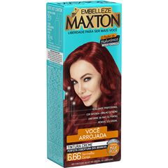 Coloração Maxton Kit Prático Vermelho Cereja 6.66
