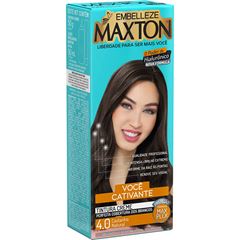 Coloração Maxton Kit Prático Castanho Natural 4.0