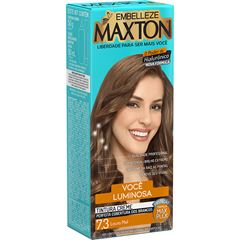 Coloração Maxton Kit Prático Louro Mel 7.3