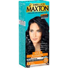 Coloração Maxton Kit Prático Preto Azulado 1.7