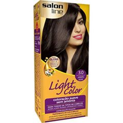 Tonalizante Salon Line Light Color Castanho Escuro 3.0