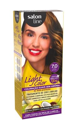 Tonalizante Salon Line Light Color Louro Natural 7.0