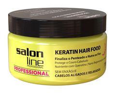 Pomada Keratin Hair Food Salon Line 195 gr Profissional