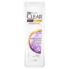 Shampoo Anticaspa Clear Women 400 ml Hidratac?o Intensa