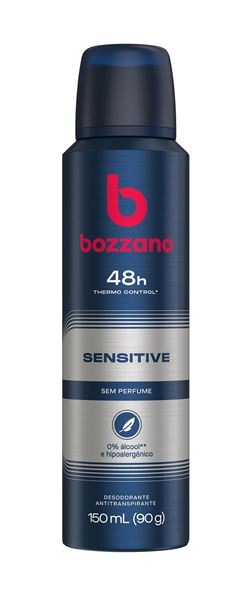 Desodorante Aerosol Bozzano 150 ml Sensitive