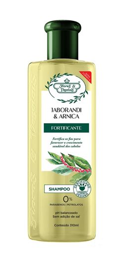 Shampoo Flores & Vegetais 310 ml Jaborandi & Arnica
