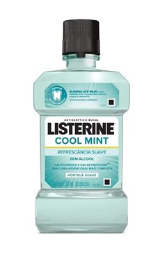 Antisséptico Bucal Listerine 250 ml Cool Mint Sem Álcool 