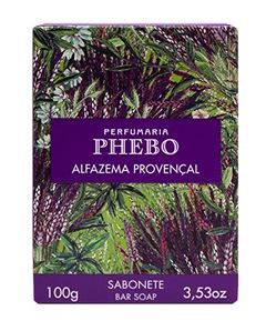 Sabonete Barra Phebo 100 gr Alfazema Provençal 