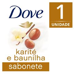 Sabonete em Barra Dove 90g Karite/Baunilha