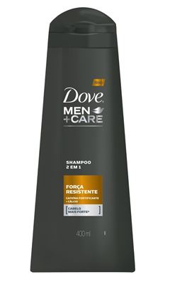 Shampoo 2 Em 1 Dove Men Care 400 ml Forca Resistente