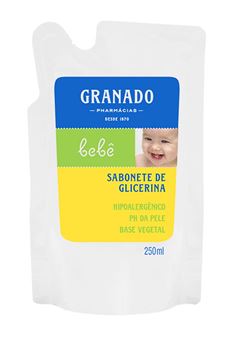 Sabonete Líquido Granado Bebê Refil 250 ml Tradicional