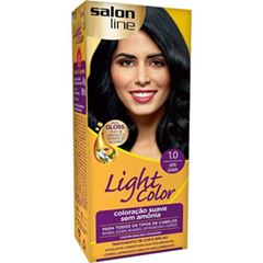 Tonalizante Salon Line Light Color Preto Azulado 1.0