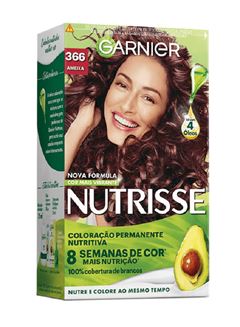 Coloração Garnier Nutrisse Creme Ameixa 366