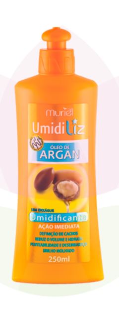 Umidificante Umidiliz 250 ml Oleo de Argan 