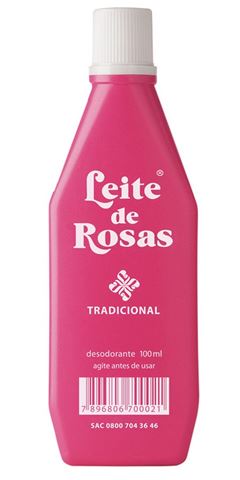 Leite de Rosas 100 ml  Tradicional 
