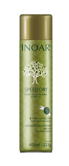 Spray Secante Para Esmalte Inoar Speed Dry 400 ml    