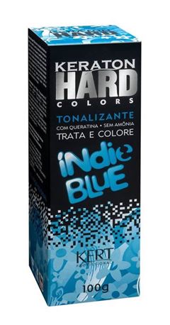Tonalizante Keraton Hard Color 100 gr Indie Blue