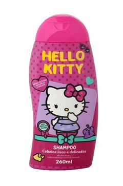 Shampoo Infantil Hello Kitty 260 ml Lisos e Delicados 