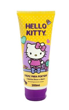 Creme de Pentear Infantil Hello Kitty 200 ml Finos e Claros 