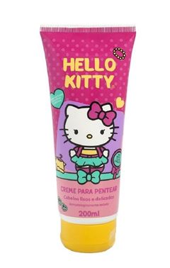 Creme de Pentear Infantil Hello Kitty 200 ml Lisos e Delicados 