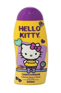 Condicionador Infantil Hello Kitty 260 ml Finos e Claros 