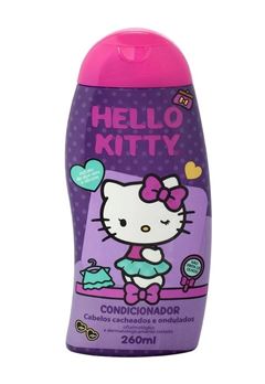 Condicionador Hello Kitty 260 ml Cabelos Cacheados e Ondulados