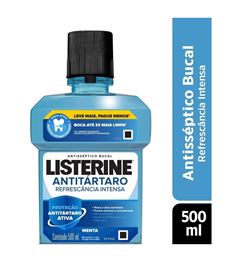 Antisséptico Bucal Listerine 500 ml Tartar Control 